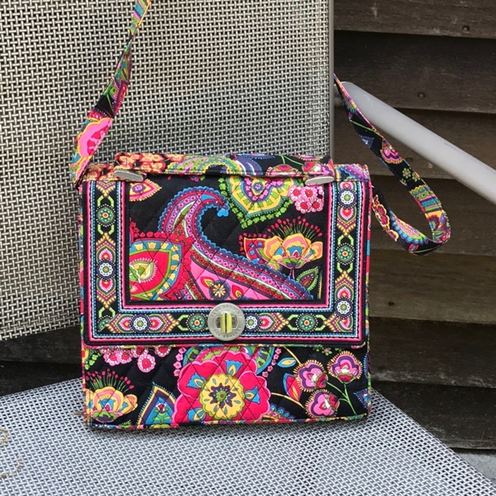 Vera Bradley bright Paisley Purse
